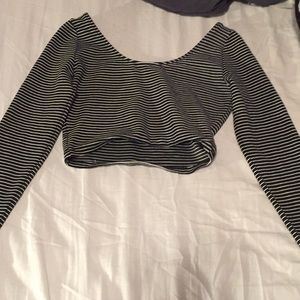 Striped crop too